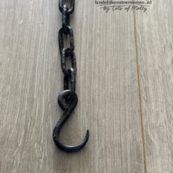 Metalen ketting haak dun