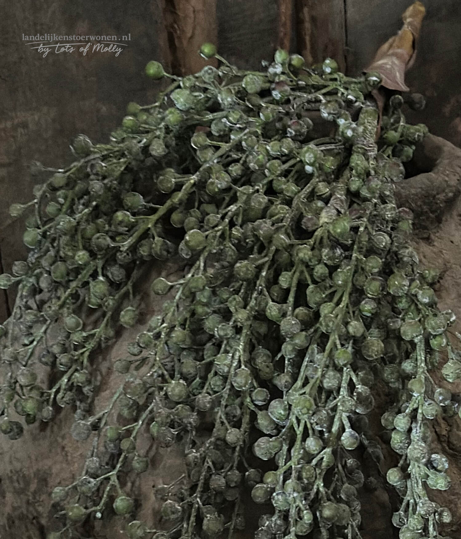 Kunst Dadeltak bes groen