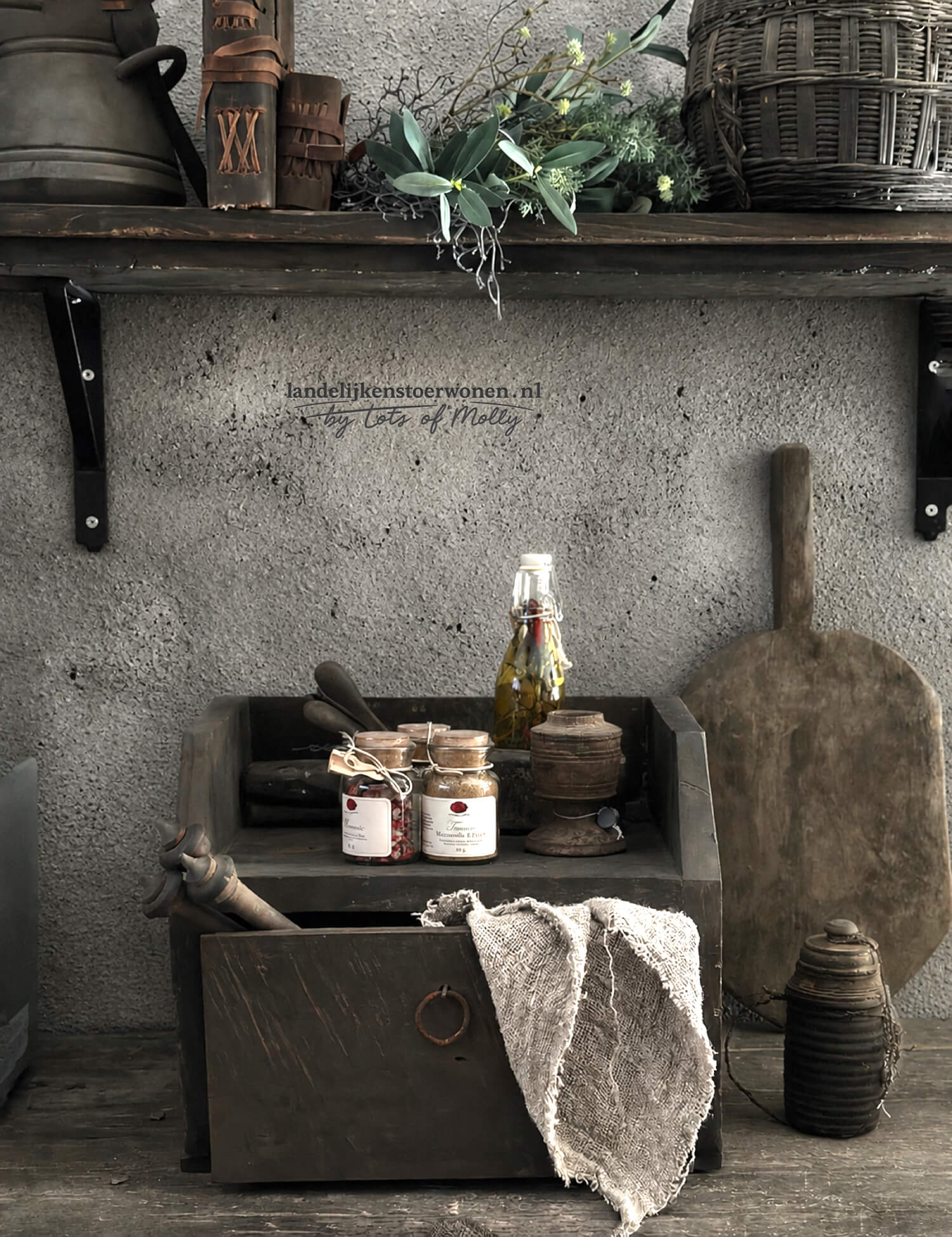 Old Farm Koffie Display Peeperkorn