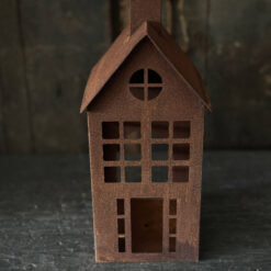 Decoratiehuisje – Roestkleurig S