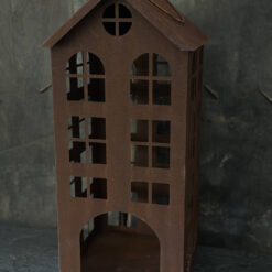 Decoratiehuisje – Roestkleurig XL