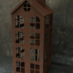 Decoratiehuisje – Roestkleurig XL