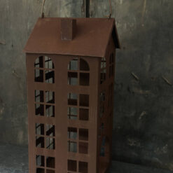 Decoratiehuisje – Roestkleurig XL