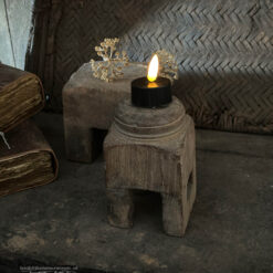 Oude houten mini baluster 3