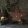 Roest metalen ster L
