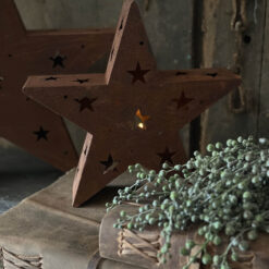 Roest metalen ster M