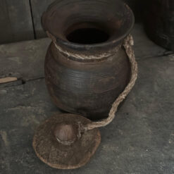 Set van 2 Oud houten Kruikjes