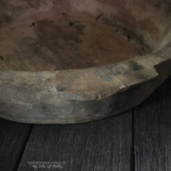 Grote Ronde Houten Schaal Trapa