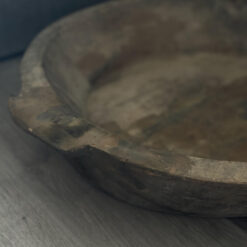 Grote Ronde Houten Schaal Trapa