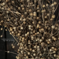 Krans Vlas Naturel D40