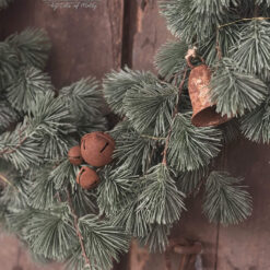 Larix kunstkrans belletjes klokjes verlichting