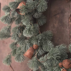 Larix kunstkrans belletjes klokjes verlichting