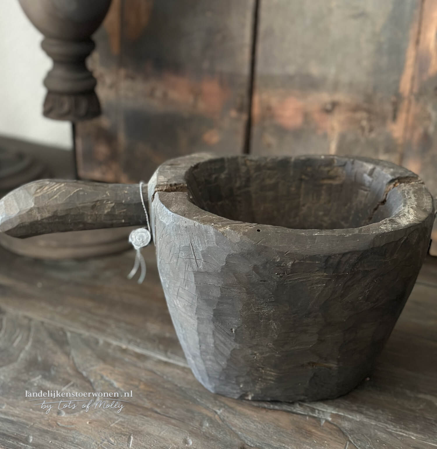 Oud Houten Vijzel Steel Hoffz 2