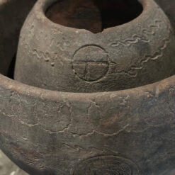 Oude Indiase Aardewerken Pot Binnenpot