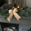 Decoratieve Velvet Strik Champagne