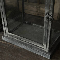 Glazen huisjes antique black
