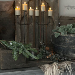 Stoere Metalen Kandelaar