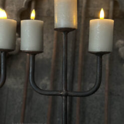 Stoere Metalen Kandelaar