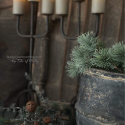 Stoere Metalen Kandelaar