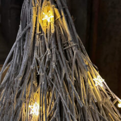Twijg boompje wit led sterretjes