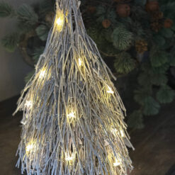 Twijg boompje wit led sterretjes