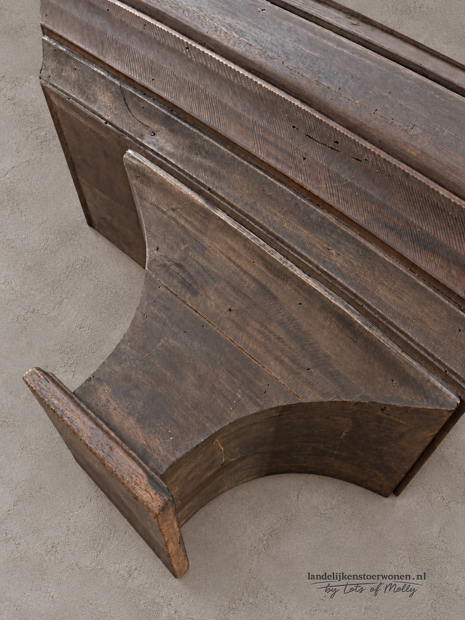Zware Houten Wandconsole Driftwood